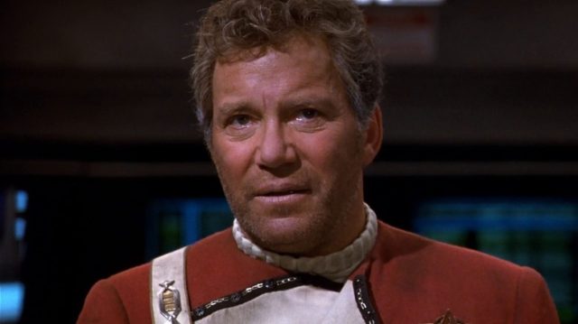 William Shatner em Star Trek VI: O País Desconhecido