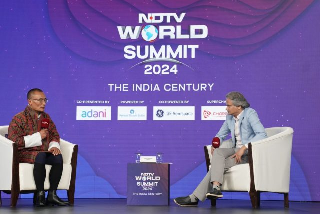 "Sul Global olha para a liderança da Índia": PM do Butão na Cúpula Mundial da NDTV
