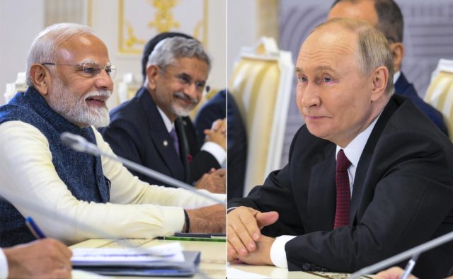 "Mesmo sem tradutor": Putin sobre como o primeiro-ministro Modi o entende
