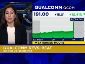 Qualcomm shares spike following quarterly beat on earnings and revenue