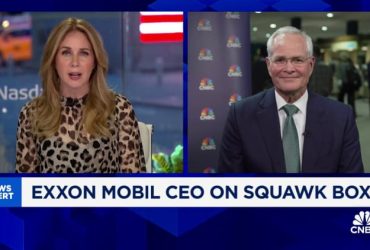 Exxon Mobil CEO Darren Woods: The world needs to have a long-term approach to reducing emissions