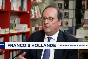 Former French President François Hollande says Europe must unite in the face of Trump