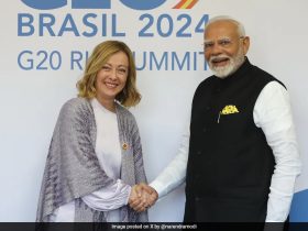 PM Modi Meets Italy's Giorgia Meloni In Brazil, Holds Bilateral Talks