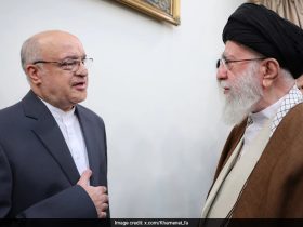 Reports Claim Iran Leader In Coma. His Office Shares Pic Of Meeting Envoy