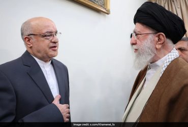 Reports Claim Iran Leader In Coma. His Office Shares Pic Of Meeting Envoy