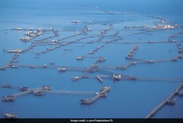 Why A Soviet-Era Oil Rig City Is Floating On Earth's Largest Lake