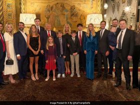 Elon Musk In Trump Family's Election Victory Photo. But Melania Is Missing