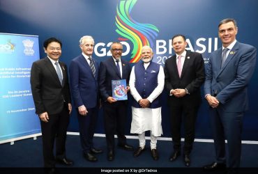 "India Will Strengthen Global Health Efforts": PM To WHO Chief 'Tulsi Bhai'