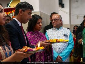 Rishi Sunak Celebrates Diwali After Resigning As Opposition Leader