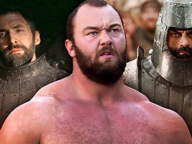 Game of Thrones Ian Whyte Hafþór Júlíus Björnsson and Conan Stevens as Gregor Clegane/The Mountain