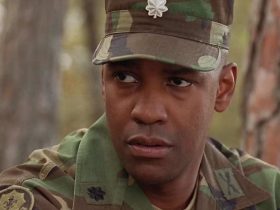 Denzel Washington as Lt. Col. Serling in Courage Under Fire