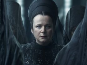 Emily Watson in the poster for Dune: Prophecy