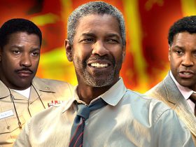 Denzel Washington in the films Antwone Fisher, Fences, and The Great Debaters