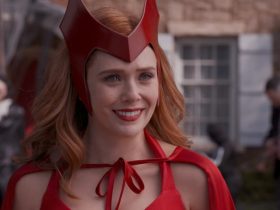 WandaVision Elizabeth Olsen Scarlet Witch Halloween costume