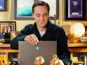 Jim Parsons as old Sheldon in the Young Sheldon series finale