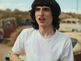 Mike on Stranger Things, looking disgusted