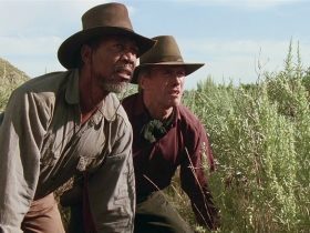 Will and Ned hiding in Unforgiven