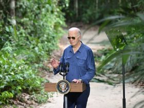 How Biden's "Fade-Out" Into Amazon Rainforest Went Viral