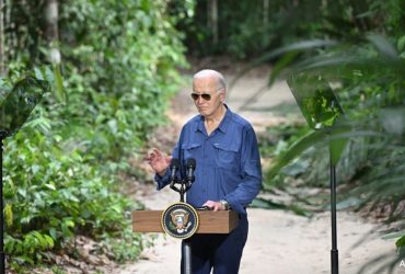 How Biden's "Fade-Out" Into Amazon Rainforest Went Viral