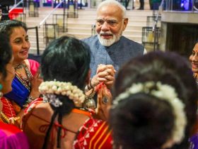 Indian Community Welcomes Modi With Sanskrit Chants In Brazil