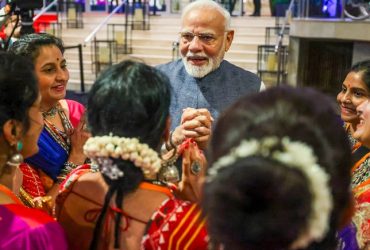 Indian Community Welcomes Modi With Sanskrit Chants In Brazil