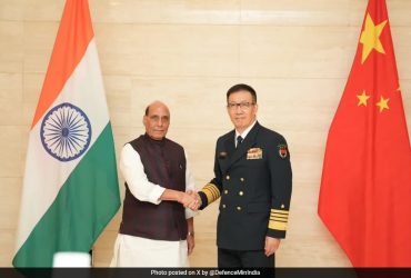 Rajnath Singh, Chinese Counterpart Meet - First Since Ladakh Disengagement